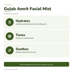 AyurPuran Gulab Amrit Facial Mist what this mist does