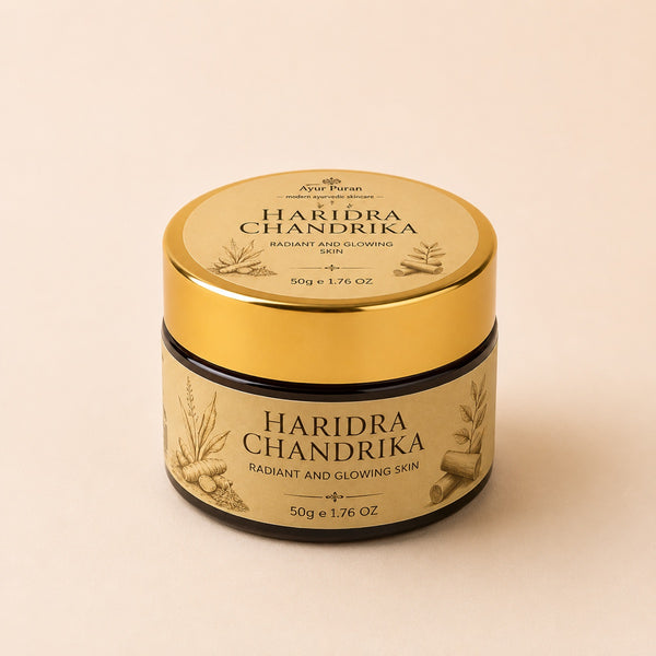 AyurPuran Haridra Chandrika Radiance Creme pack