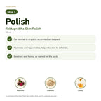 AyurPuran Facial Glow Kit step 1: Polish with Raktaprabha Skin Polish